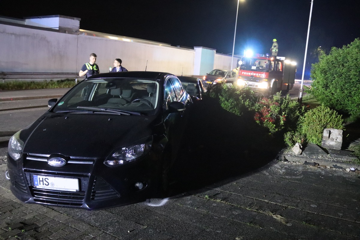 FW Gangelt: Ein Schwerverletzter bei Verkehrsunfall in Gangelt