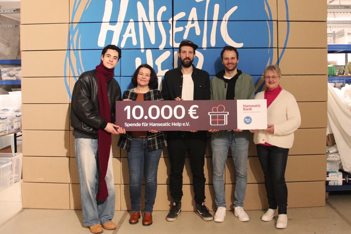 10.000 Euro für Hanseatic Help