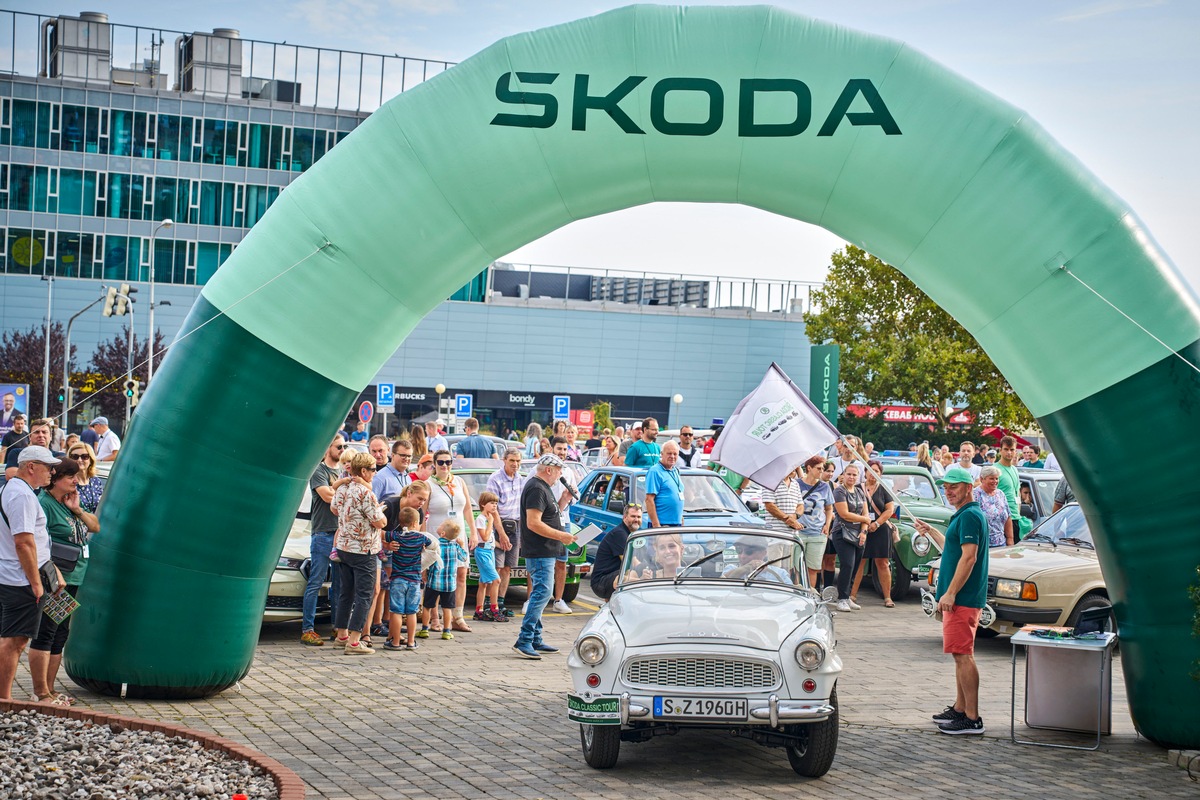 Škoda Classic Tour 2024: Mitarbeiter feiern die stolze Tradition der Marke mit eigenen Klassikern