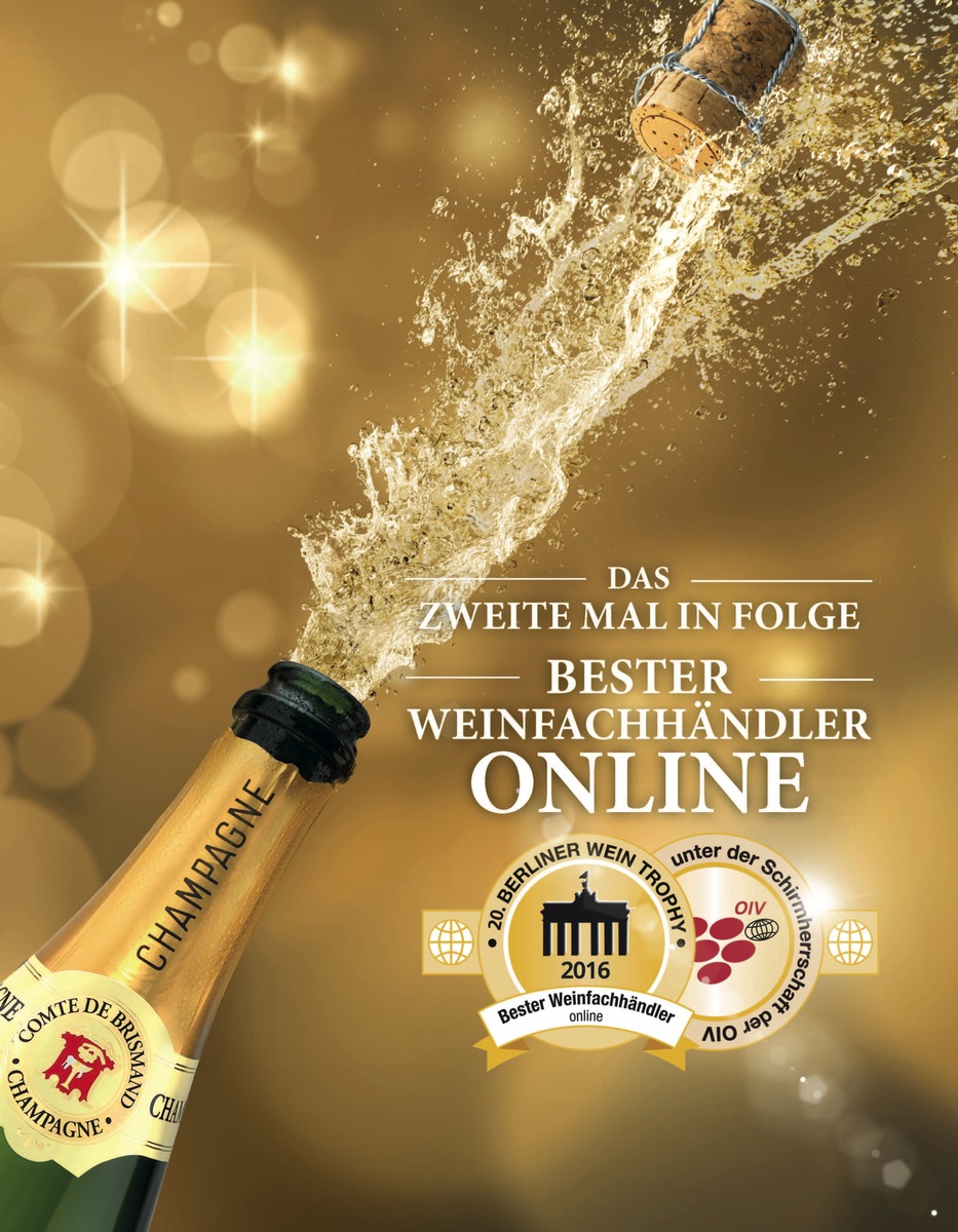 Lidl ist zum zweiten Mal in Folge &quot;Bester Weinfachhändler Online&quot; / Berliner Wein Trophy prämiert 175 von Lidl eingereichte Weine (FOTO)