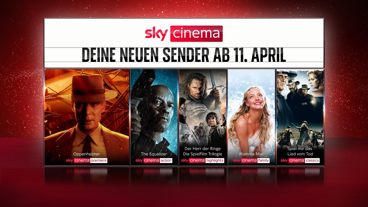 Klar kuratiert oder einfach auf Abruf: Sky Cinema präsentiert sich mit neuer Movie Channel Strategie