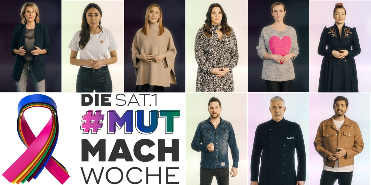 Wir müssen reden - über Krebs! SAT.1 startet intensive Kampagne &quot;Wir alle haben Krebs!&quot; zur #MutMachWoche