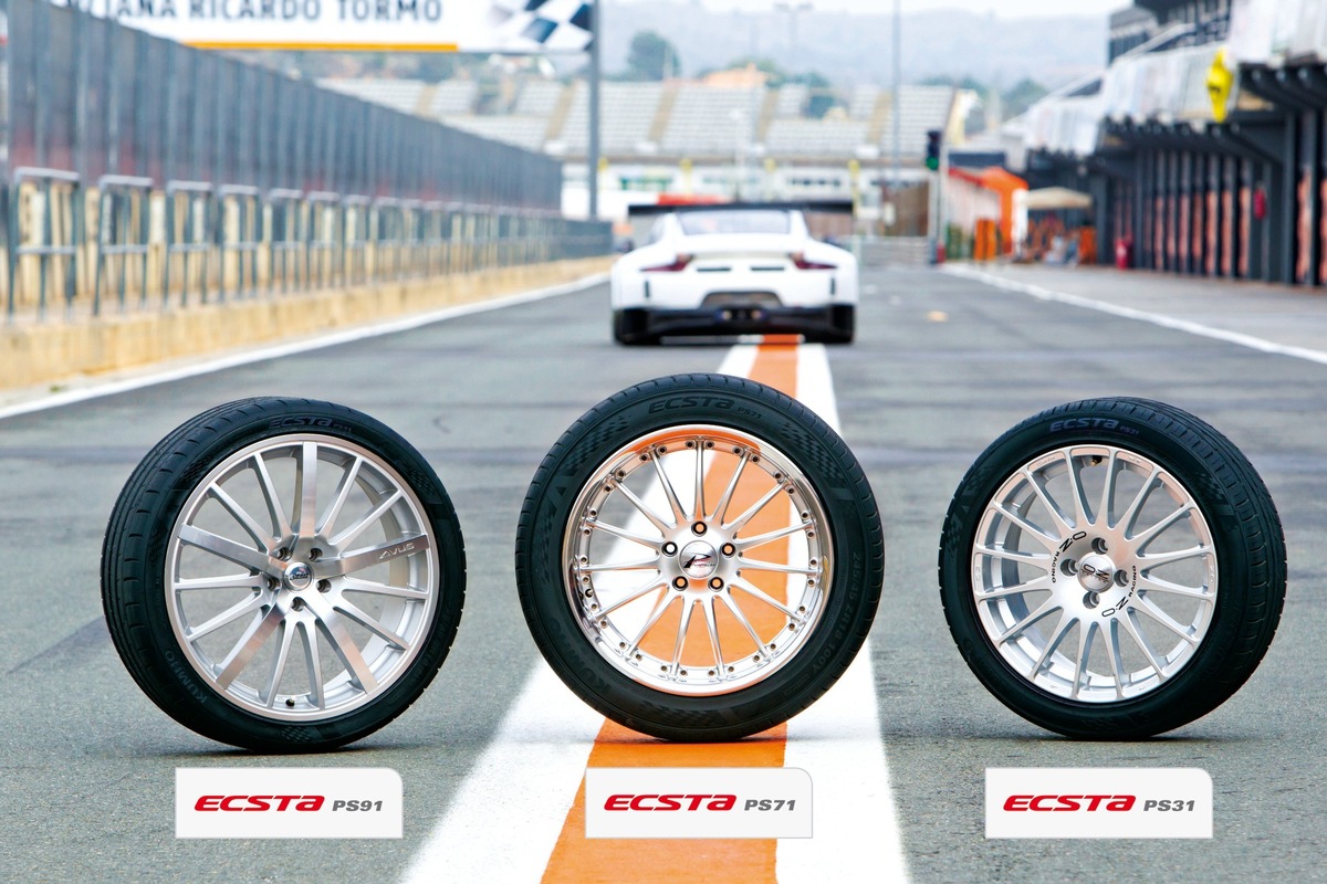 | Kumho Fahrspaß Reifen sportlichen den ECSTA-Power-Trio Mit Sommer Presseportal in für