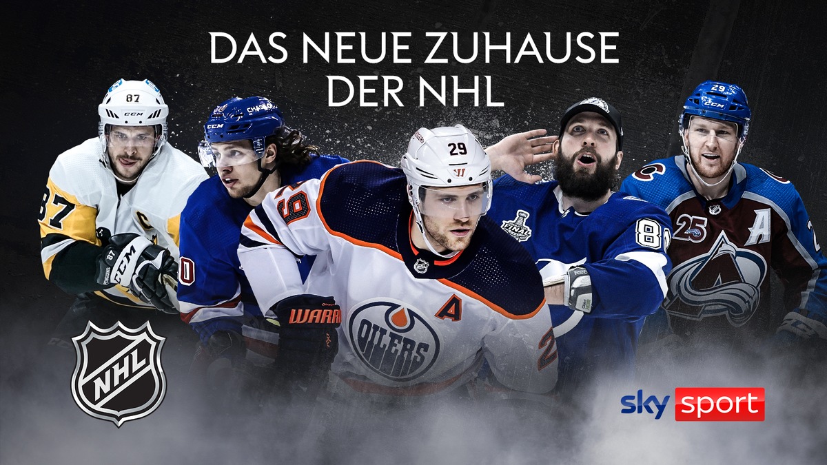 Das neue Zuhause der NHL - Saisonauftakt der NHL 2021/22 in der Nacht von Dienstag auf Mittwoch exklusiv auf Sky