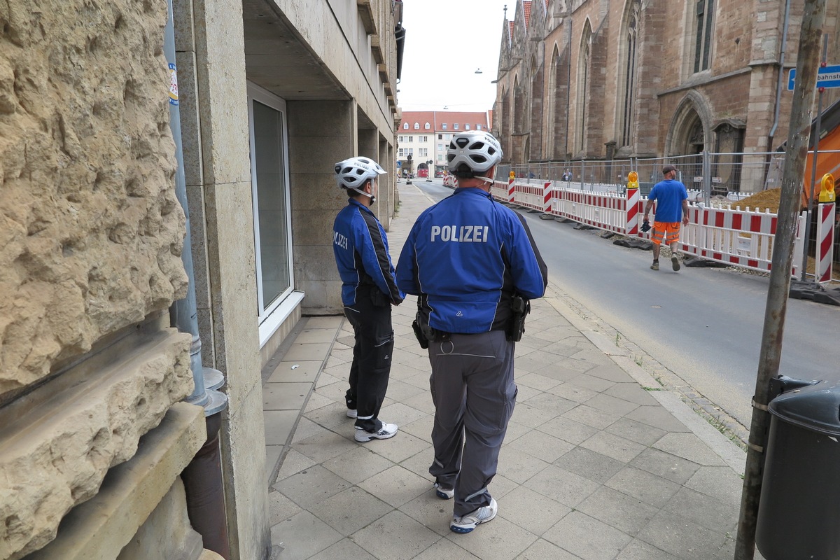 POL-BS: Fahrradstaffel führt Kontrollen durch