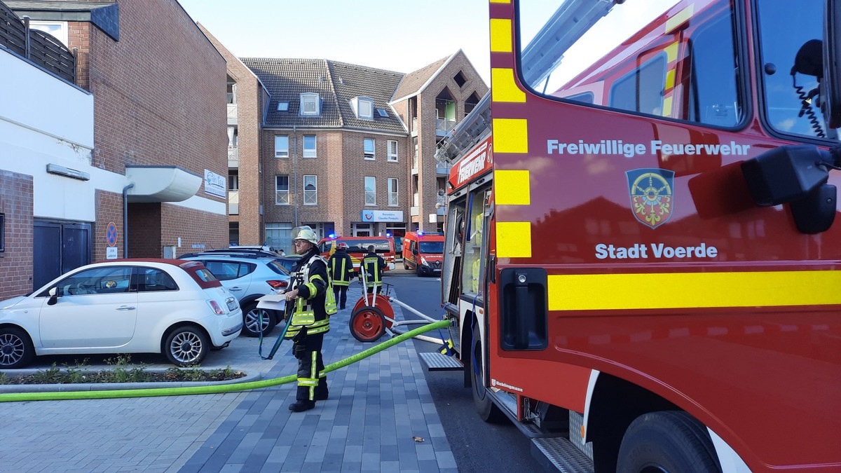 FW Voerde: Feueralarm in Voerde