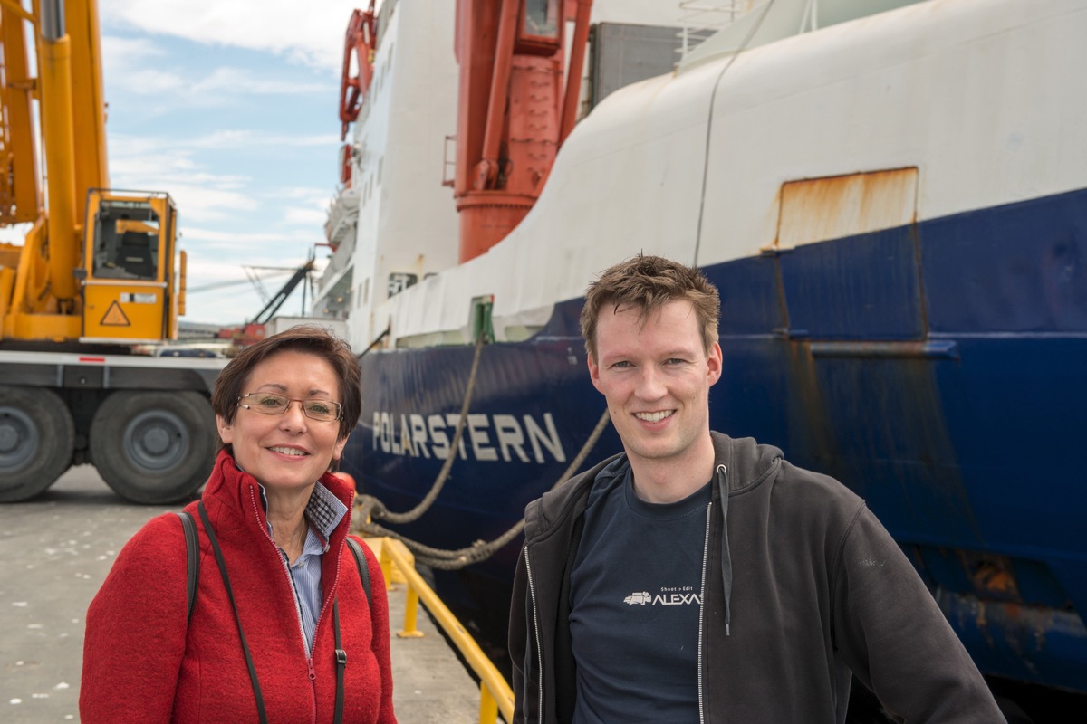 &quot;planet e.: Vom Leben unter dem Eis&quot;/ ZDF-Reporterin Hildegard Werth dokumentiert Antarktis-Expedition der &quot;Polarstern&quot; (BILD)