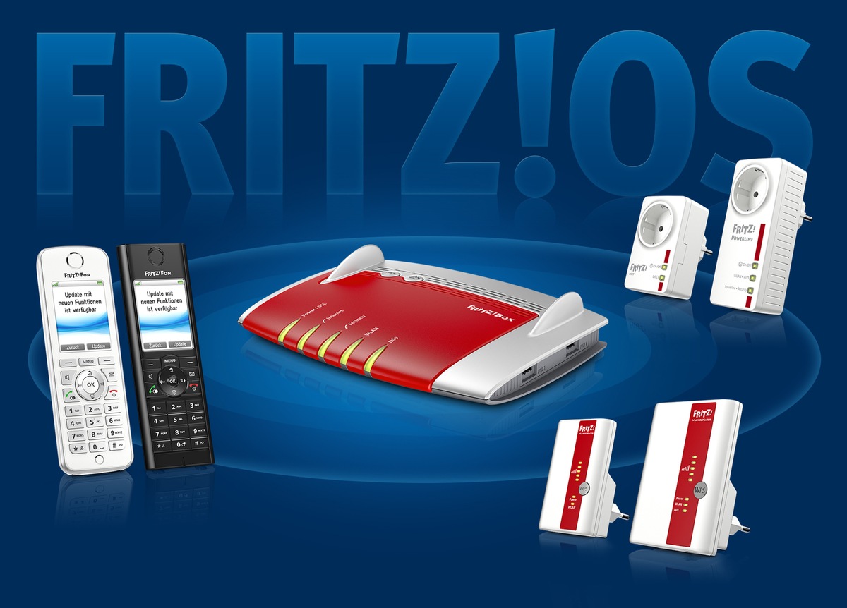 Geschenke fürs Heimnetz - Neue FRITZ!-Upgrades für DECT-Telefone, WLAN-Repeater und Powerline (FOTO)