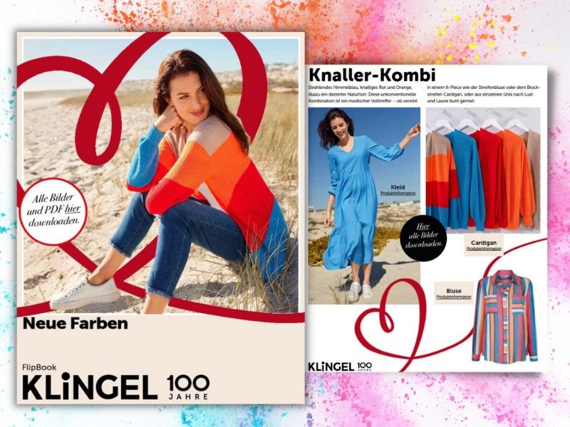 Lust auf Farbe: Neue Outfits von KLiNGEL