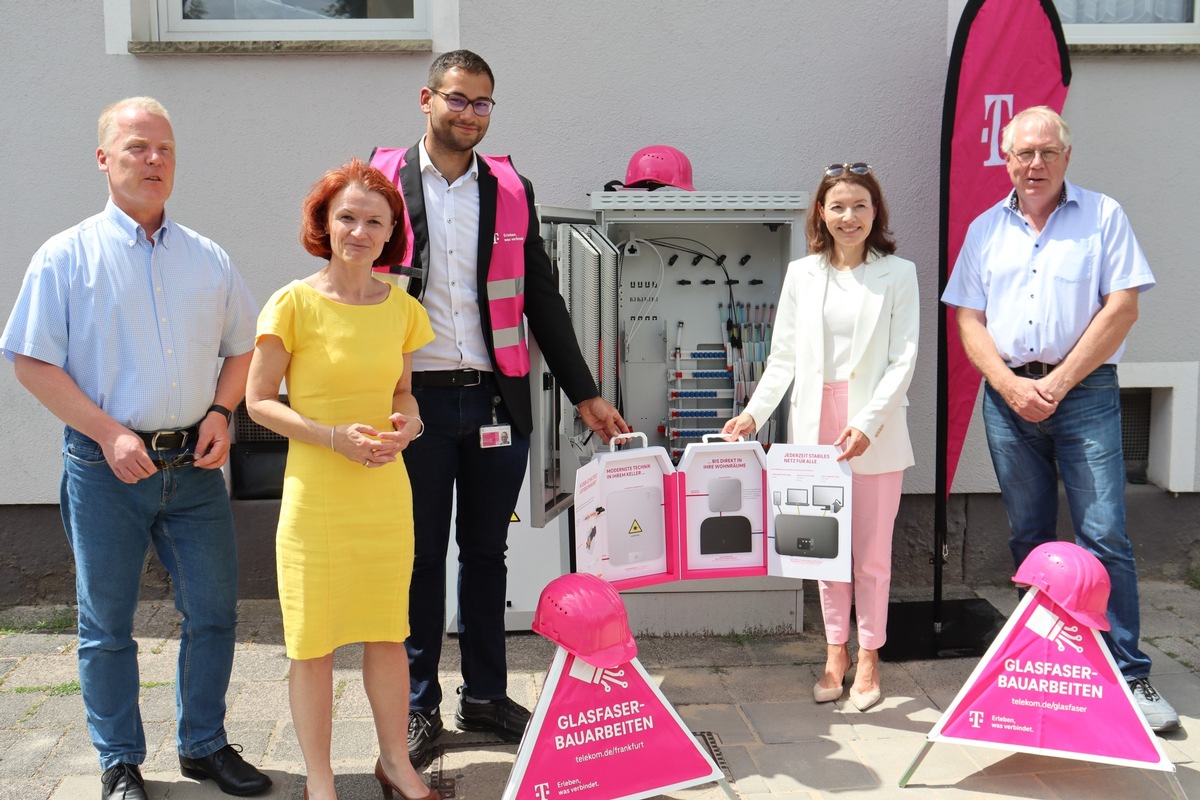 Glasfaserausbau: Maintal im Stadtteil Bischofsheim spielt in der Gigabit-Liga