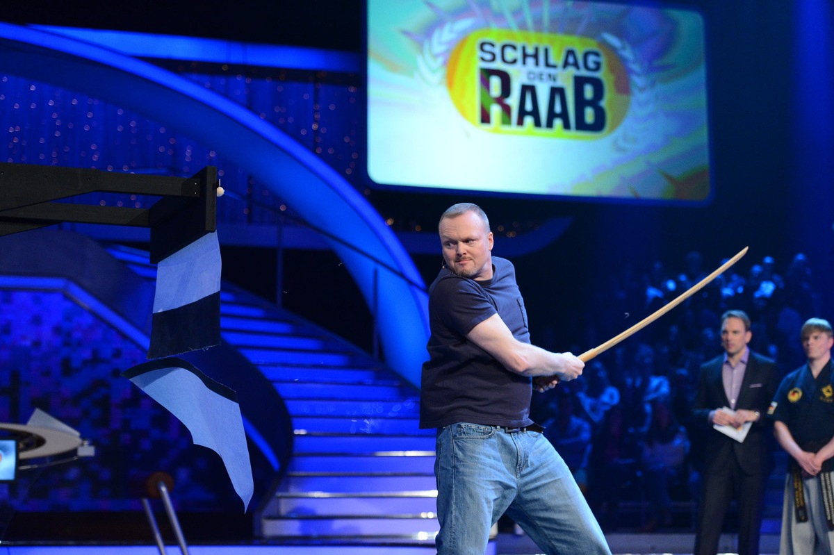 Stefan Raab holt zum Doppelschlag aus: &quot;Schlag den Raab&quot; und &quot;TV total Quizboxen&quot; am Wochenende auf ProSieben (BILD)