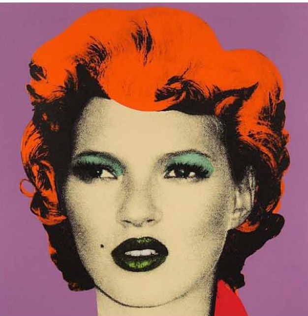 Graffiti und Street Art bei artnet: Banksy featuring Kate Moss