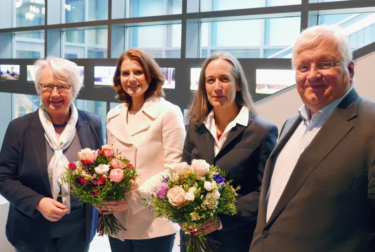 Kuratorium der Stiftung EVZ wählt Vorstand: Dr. Andrea Despot und Dr. Petra Follmar-Otto sind das neue Führungsduo