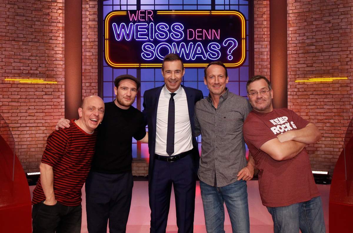 Das Erste: Wiedersehen der Kinderstars 
Hein Simon und Hansi Kraus bei &quot;Wer weiß denn sowas?&quot; 
Das Wissensquiz vom 18. bis 22. Dezember 2017 um 18:00 Uhr im Ersten