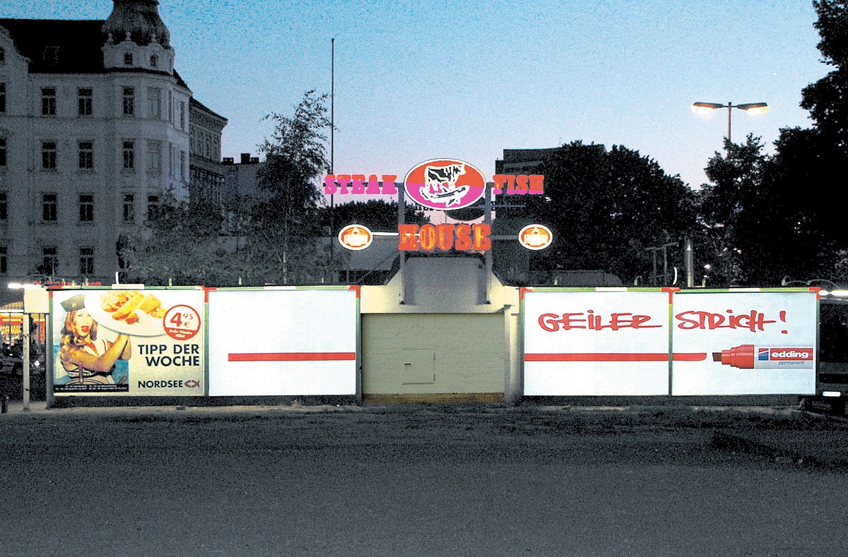 Auf der Reeperbahn nachts um halb eins... / Auf Hamburgs sündigster Meile geht ab Anfang August nichts mehr ohne edding!