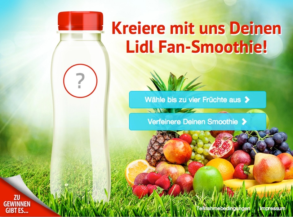 Lidl-Aktion: Kreiere deinen eigenen Fan-Smoothie! (FOTO)