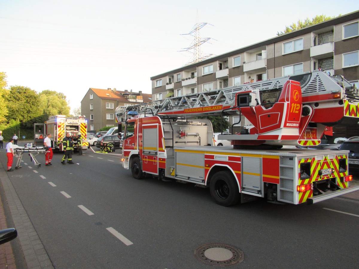 FW Dinslaken: Brandeinsatz Küpperstr.