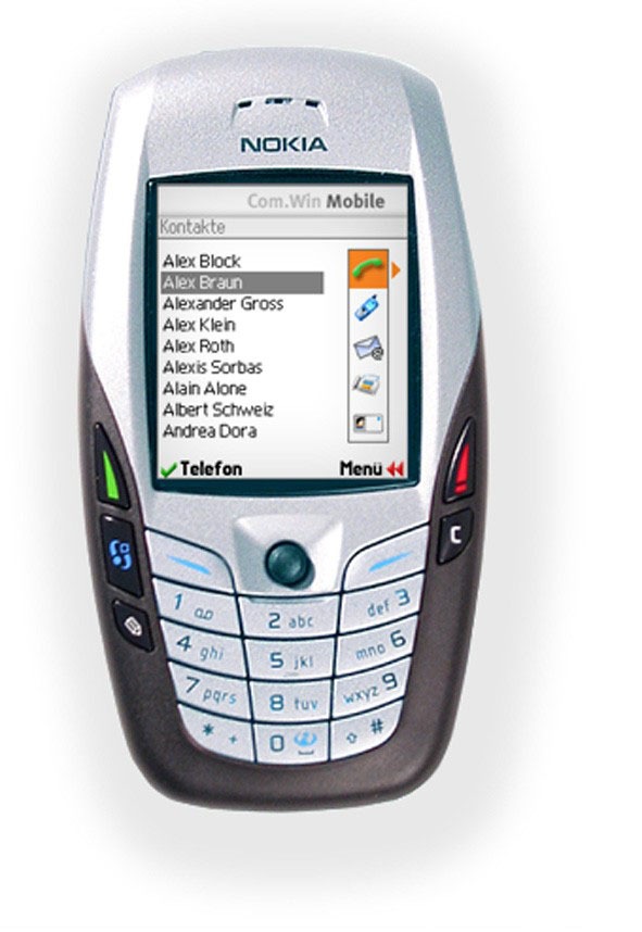 Com.Win 2.1 Nokia 6600: Neue Software für Business-Handys / WEB.DE entwickelt eigene Anwendung für die neue Generation von Multimedia-Handys