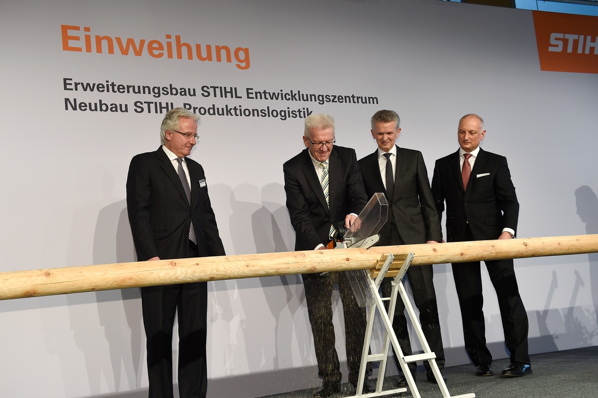 STIHL weiht Neubauten für 90 Millionen Euro ein