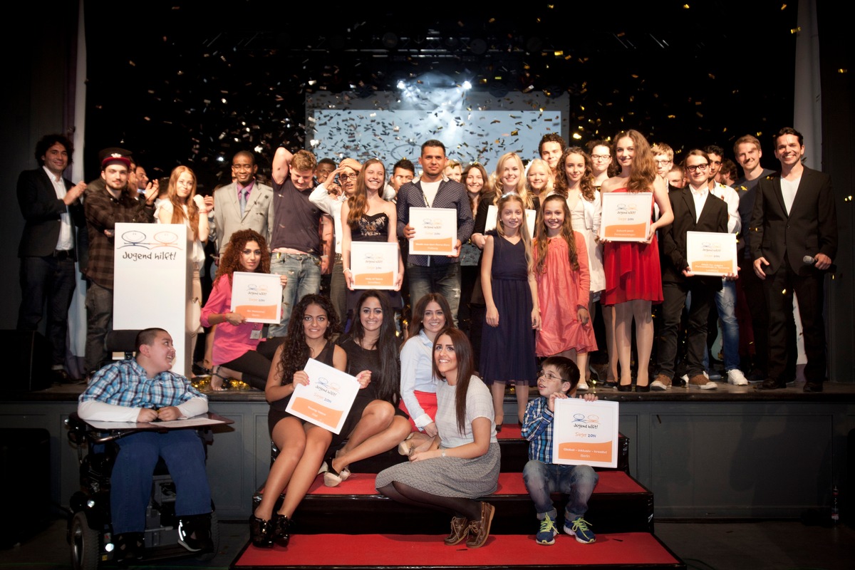 Jahrespressekonferenz der Jugend Hilft! / Preisträger 2014 / Anerkennung für Engagement ist die größte Motivation (FOTO)