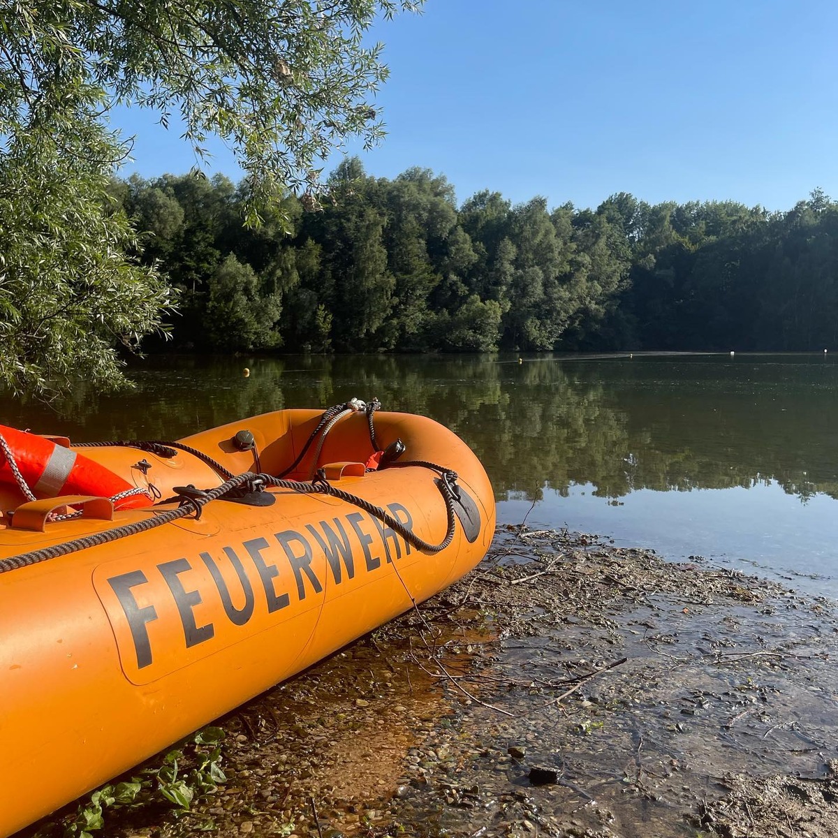 FW-DT: Badeunfall - Einsatz am Detmolder Meschesee