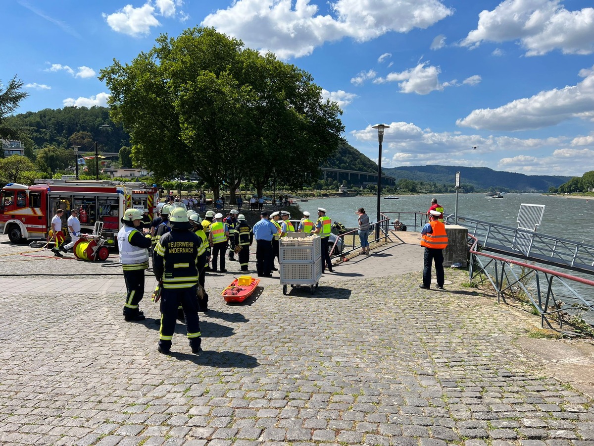 POL-PDKO: Pressemeldung PI Andernach, Übung Der Andernach Behörden Und ...