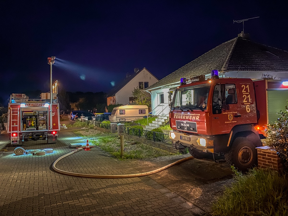 FW Flotwedel: Keller unter Wasser - Ortsfeuerwehr Langlingen schafft Abhilfe