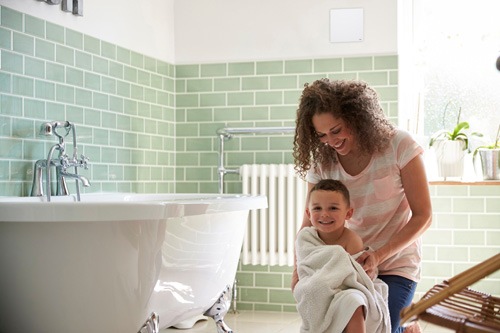 Energiesparend lüften im Badezimmer