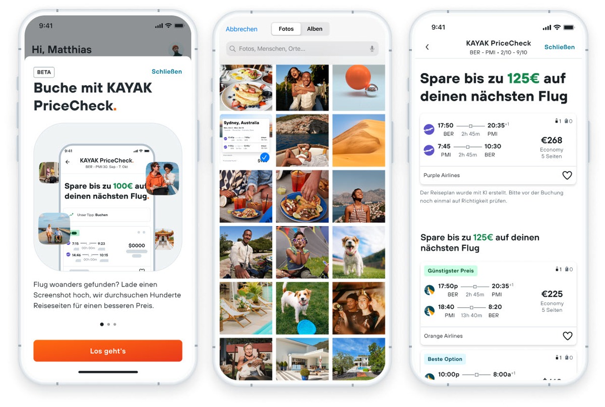 Pünktlich zum Frühjahrsurlaub: KAYAK launcht Reihe KI-gestützter Tools