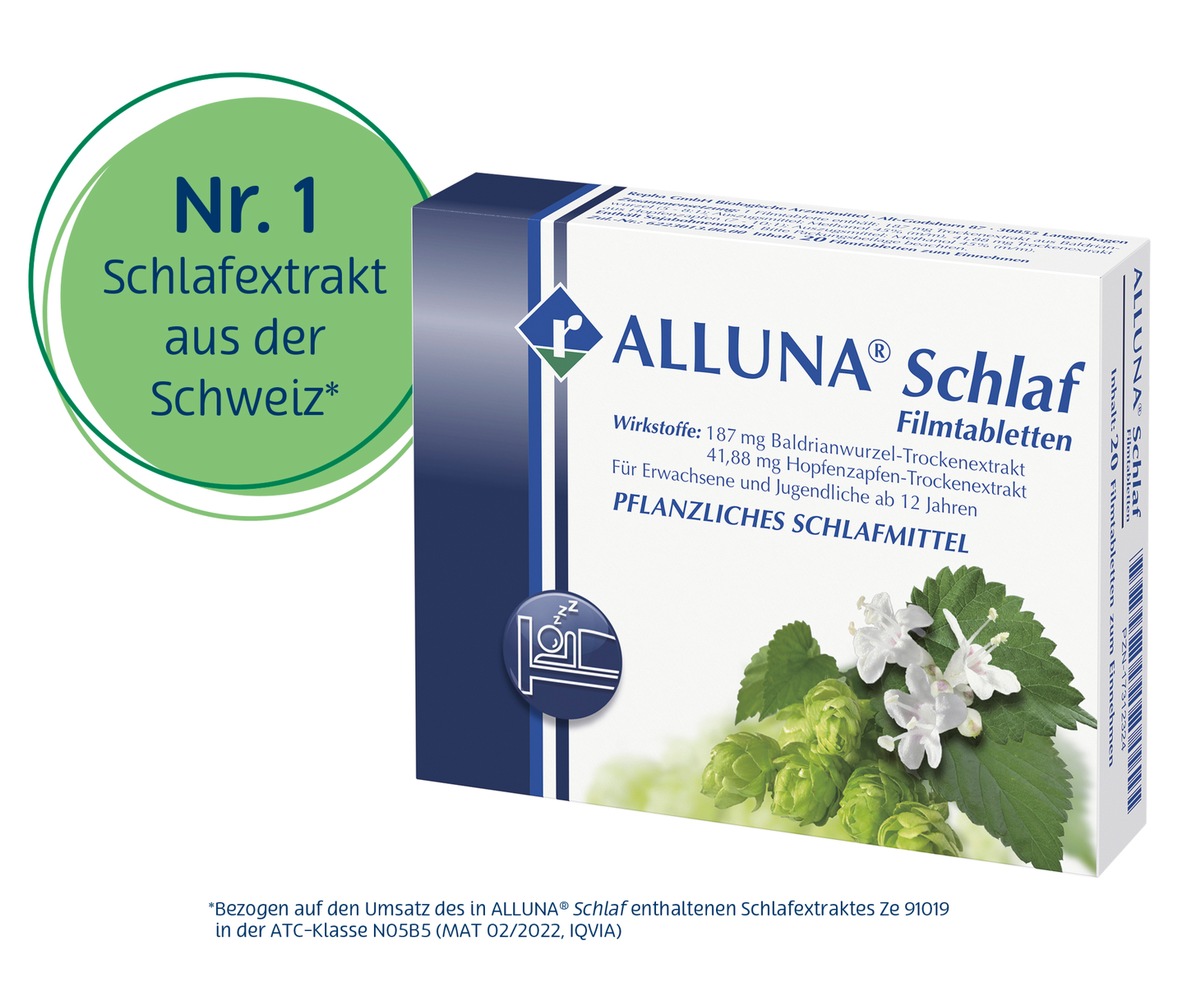 Zurück zum natürlichen Schlafrhythmus / NEU - Aus ALLUNA wird jetzt ALLUNA® Schlaf