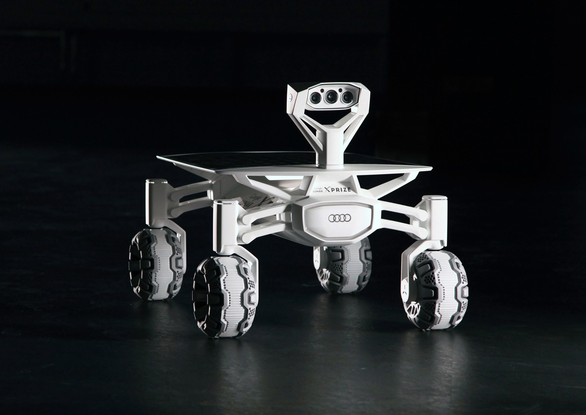 Mission Mondlandung: AUDI AG unterstützt deutsches Team bei Google Lunar XPRIZE