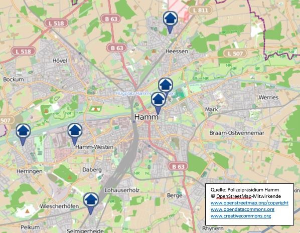 POL-HAM: Wohnungseinbruchsradar für die Woche vom 04.02.- 10.02.2019