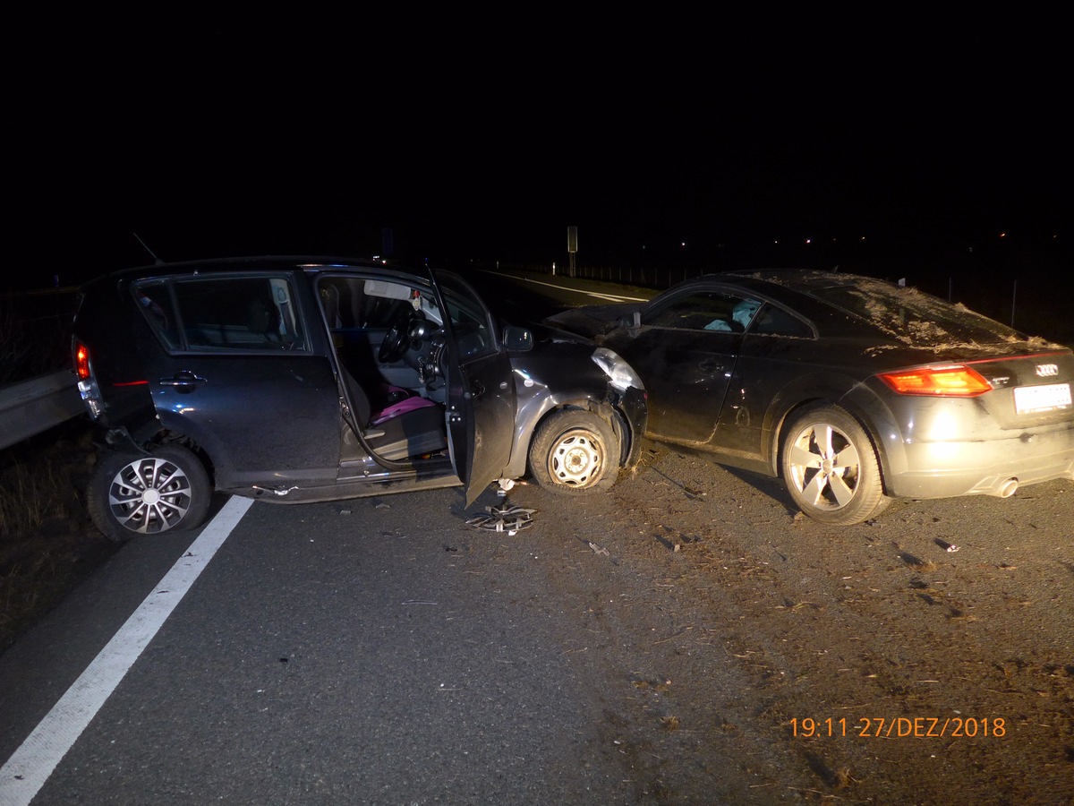 POL-EL: Lingen - Zwei Leichtverletzte bei Unfall auf A 31