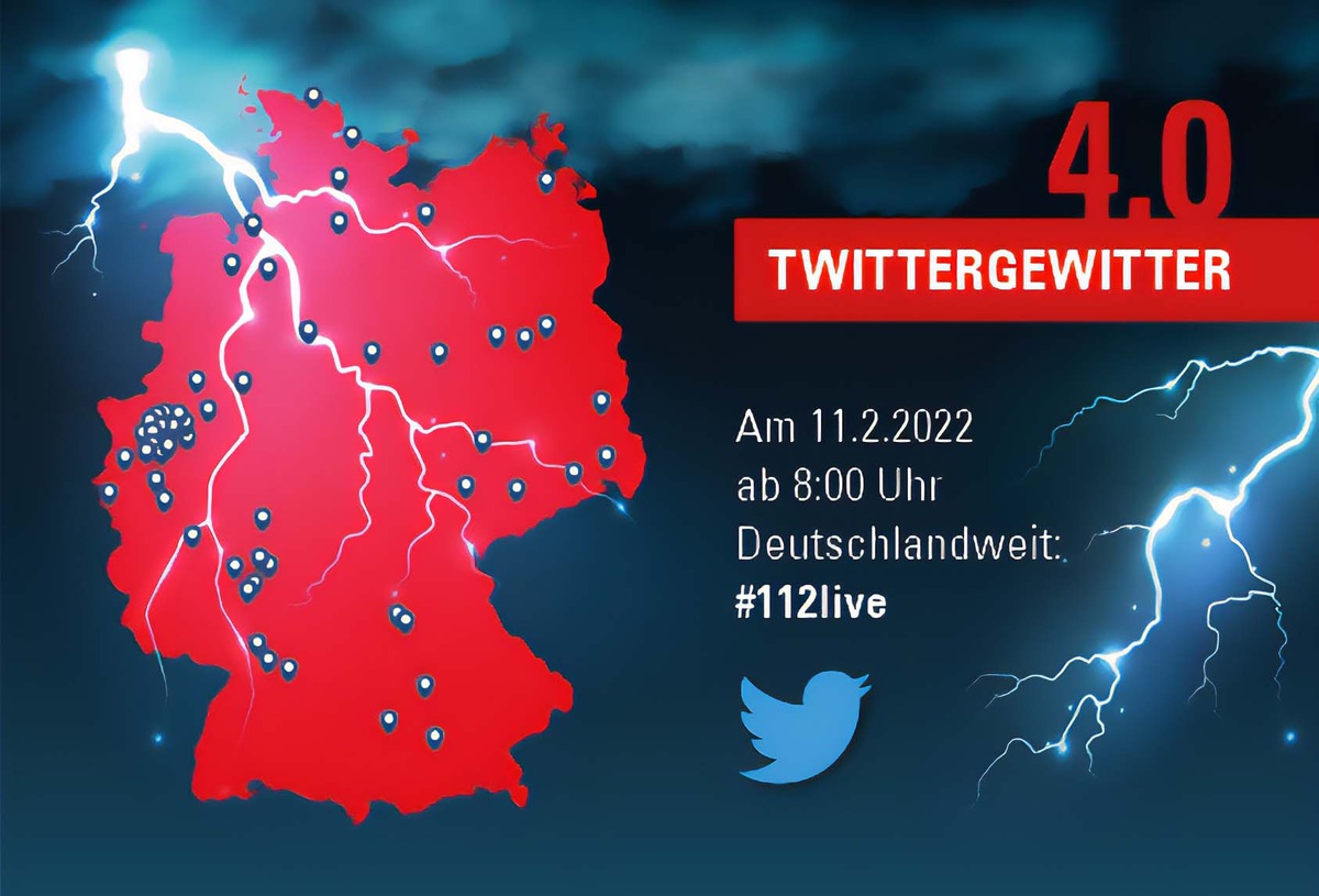 FW-NE: Feuerwehr Neuss beteiligt sich am 4. Twitter Gewitter | Tag des Notrufes