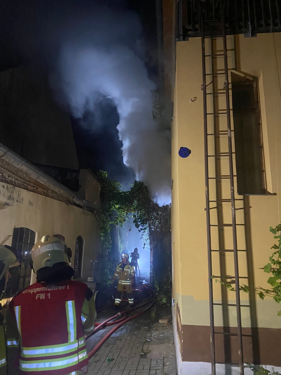 FW Dresden: Informationen zum Einsatzgeschehen von Feuerwehr und Rettungsdienst in der Landeshauptstadt Dresden vom 19. August 2024