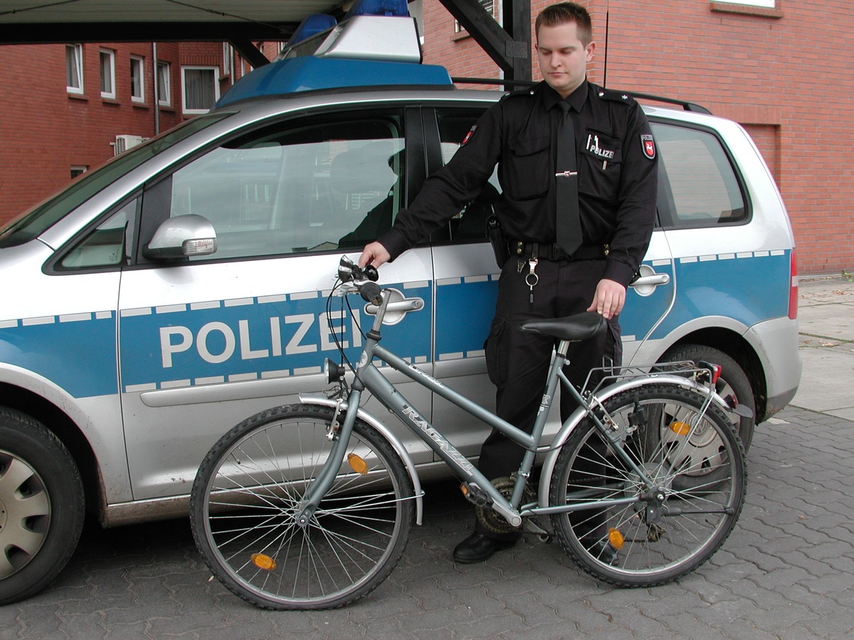 POL-HOL: Wessen Fahrrad ist das?: Gestohlenes Fahrrad sichergestellt - Polizei sucht Eigentümer -