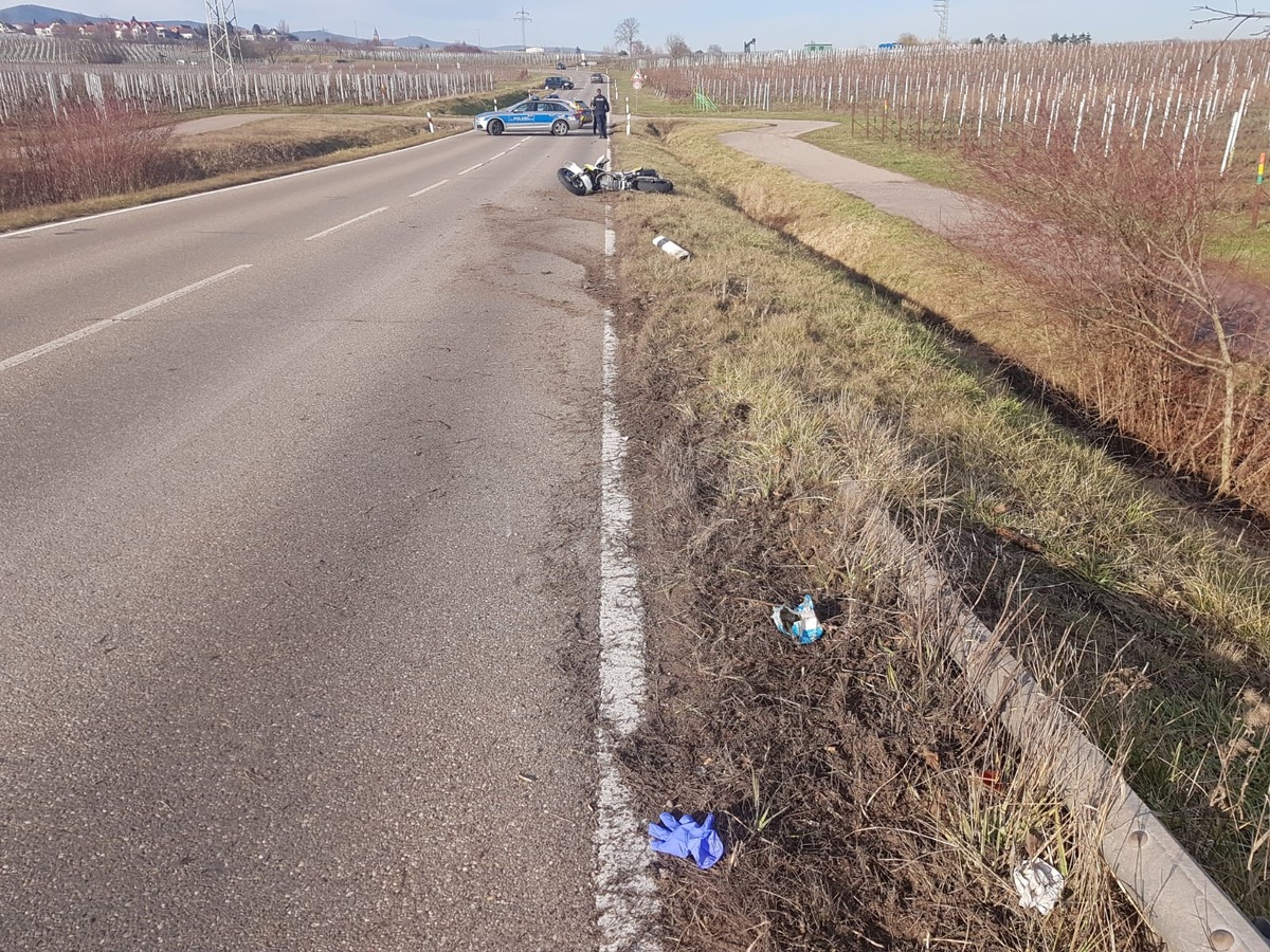 POL-PDLD: Tödlicher Verkehrsunfall bei Landau