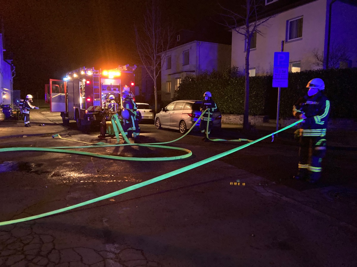 FW-EN: Brand im Keller eines Wohnhauses