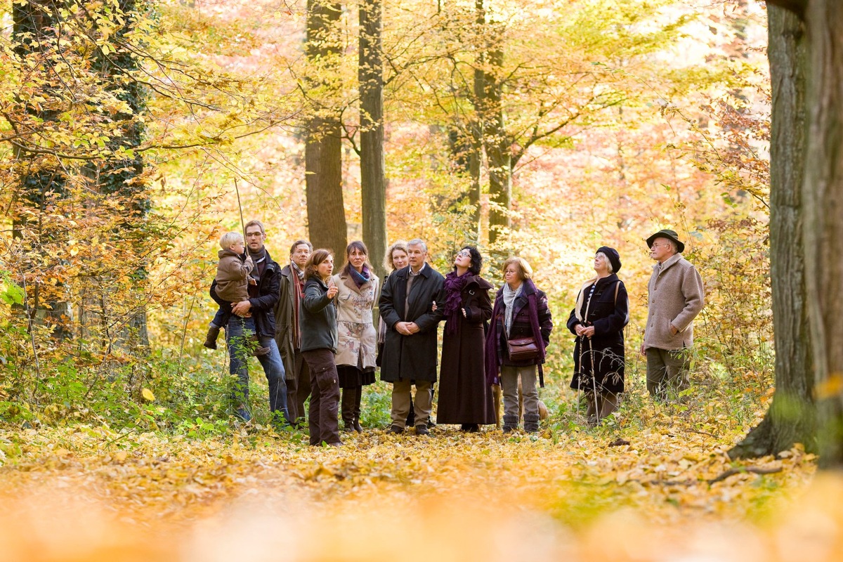 Waldführungen und Gedenkgottesdienst im FriedWald Ostheide bei Lüneburg