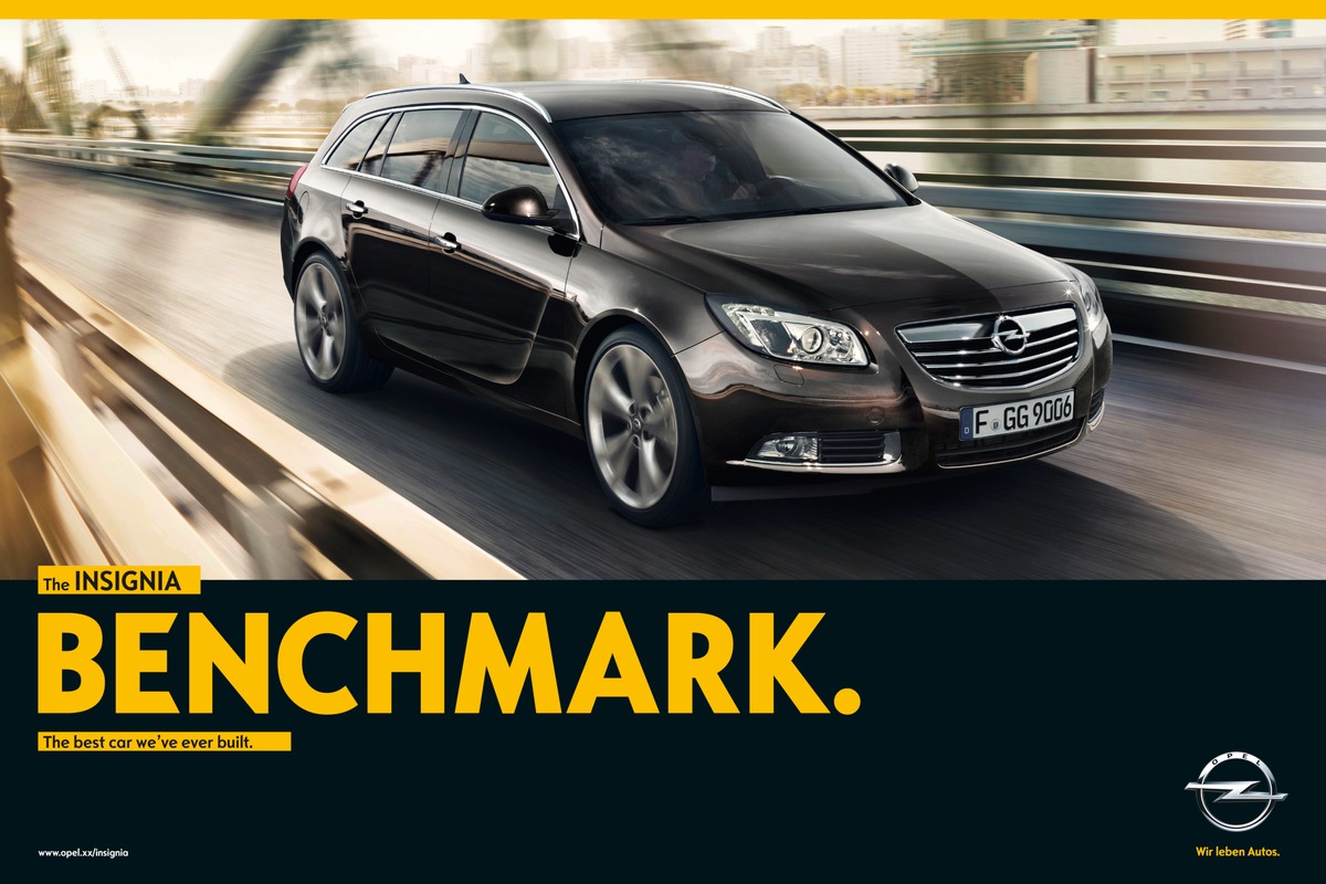 Opel mit neuem Markenauftritt / Start mit weltweiter, selbstbewusster Kampagne für den Insignia (mit Bild)