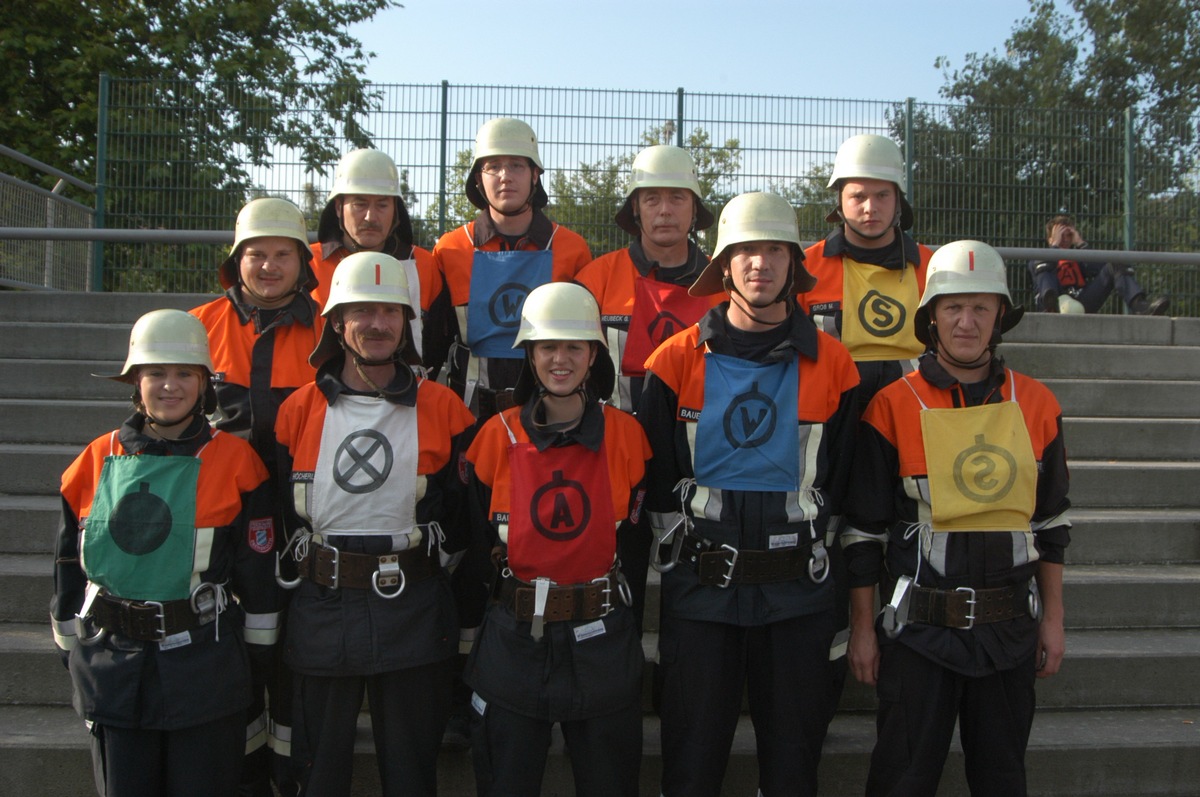 Bayrisches Familienteam aus Ebersroith am Start / Drei Familien bilden Feuerwehrmannschaft bei Deutschen Meisterschaften