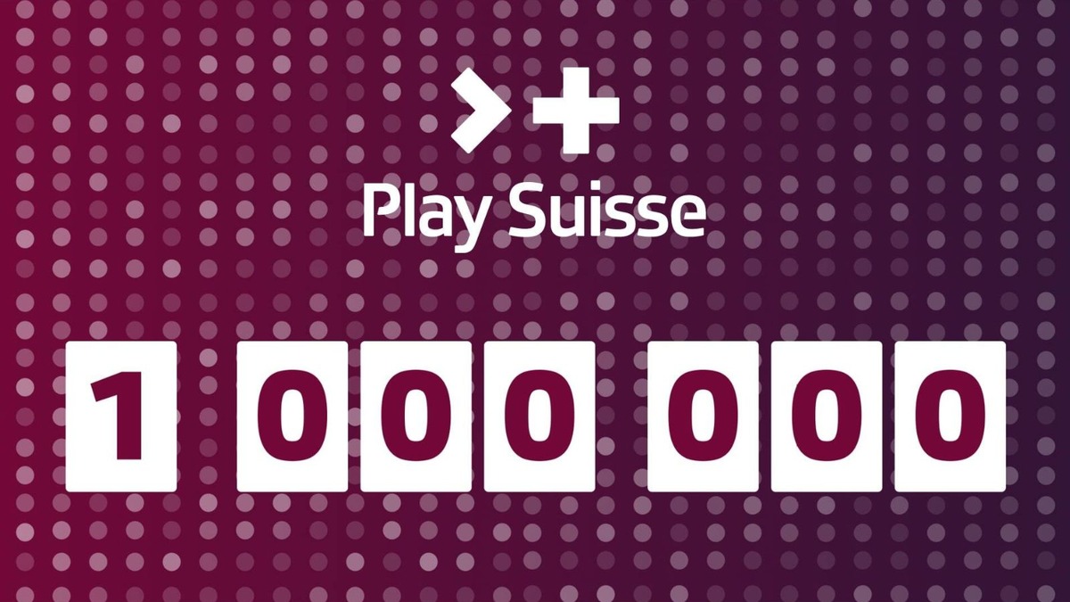 Oltre un milione di persone registrate su Play Suisse