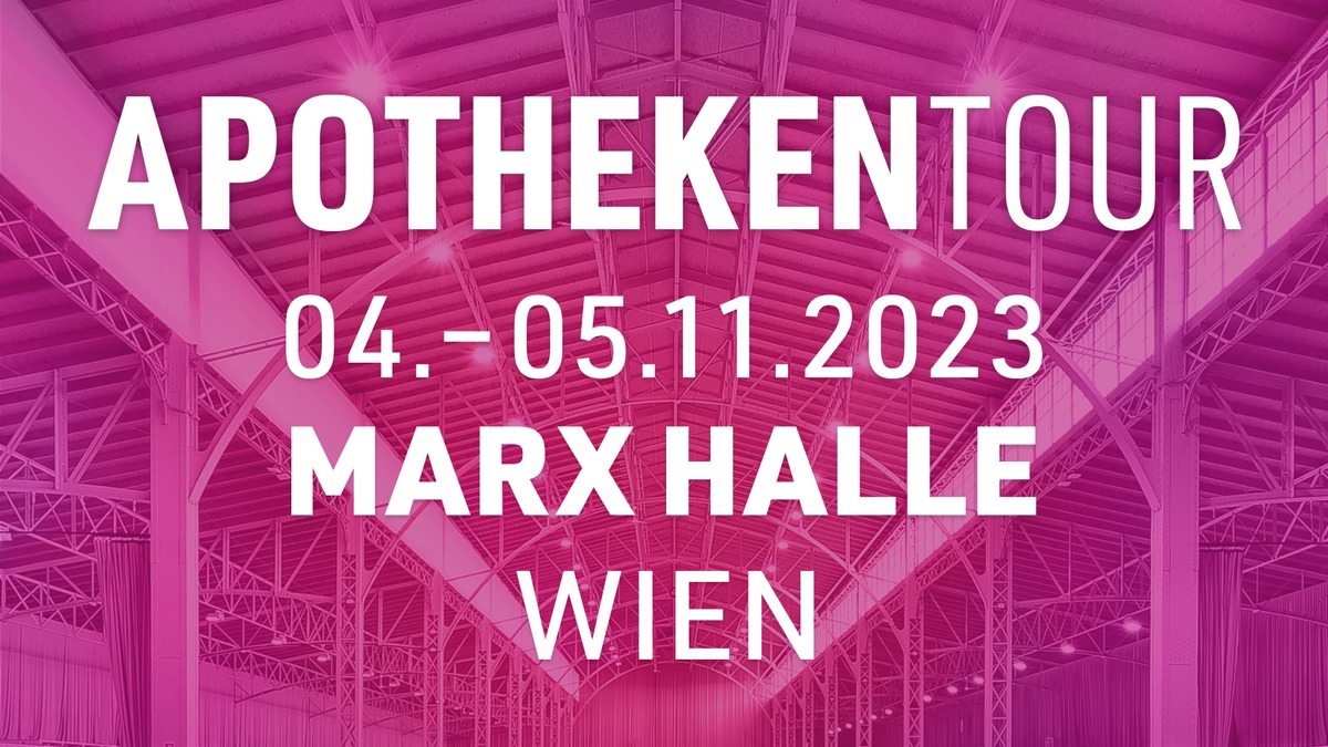 APOTHEKENTOUR kommt 2023 nach Wien