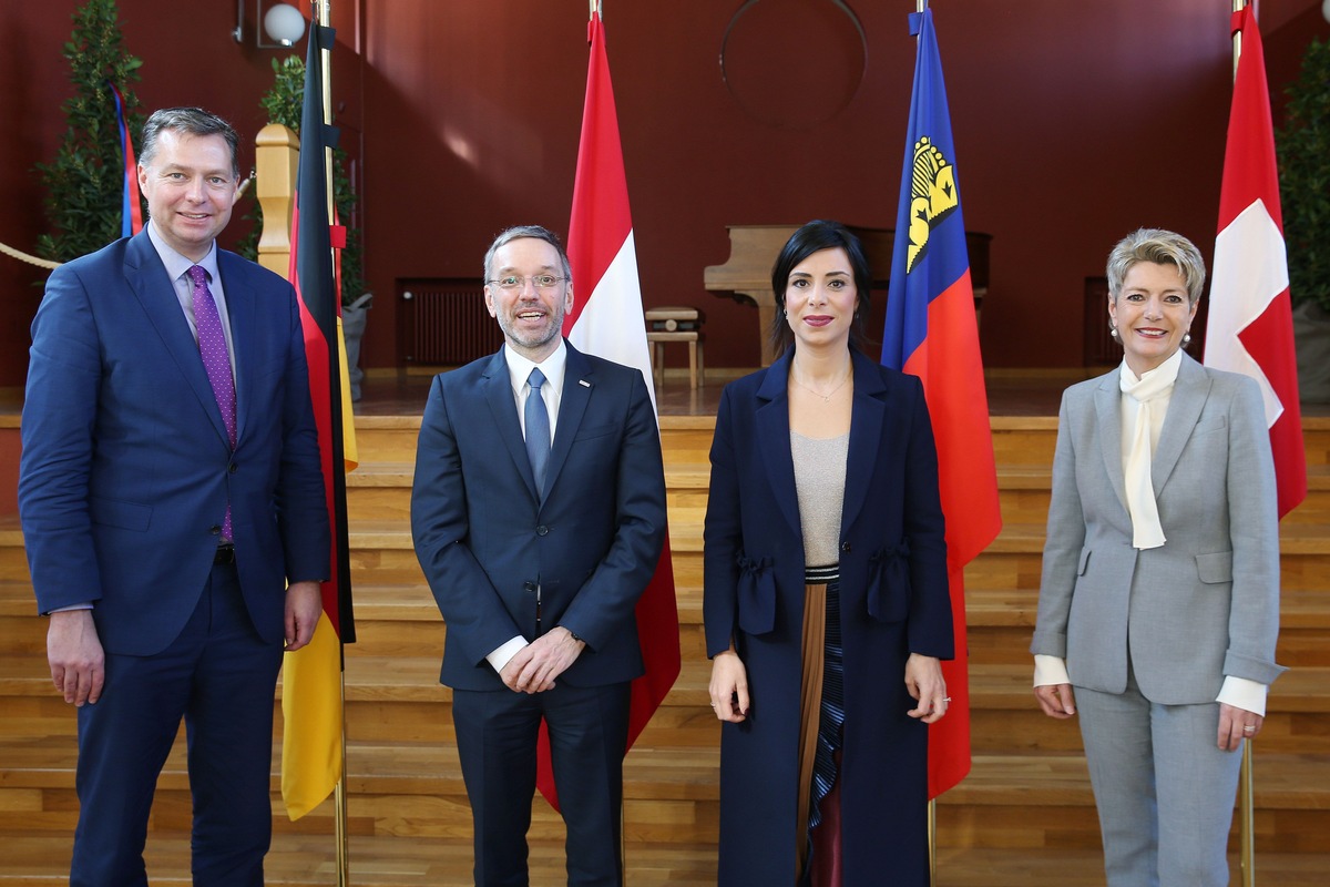 ikr: Deutschsprachiges Innenministertreffen in Liechtenstein