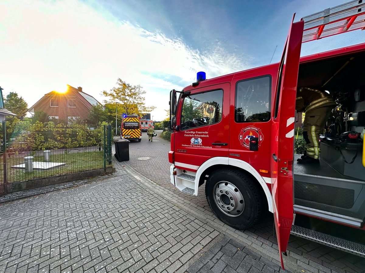 FW Osterholz-Scharm.: Schnelles Eingreifen verhindert Schlimmeres