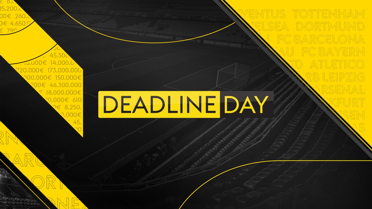 &quot;Deadline Day - das Original&quot;: die letzten Stunden des Transferfensters in der Bundesliga am Donnerstag auf Sky Sport News HD