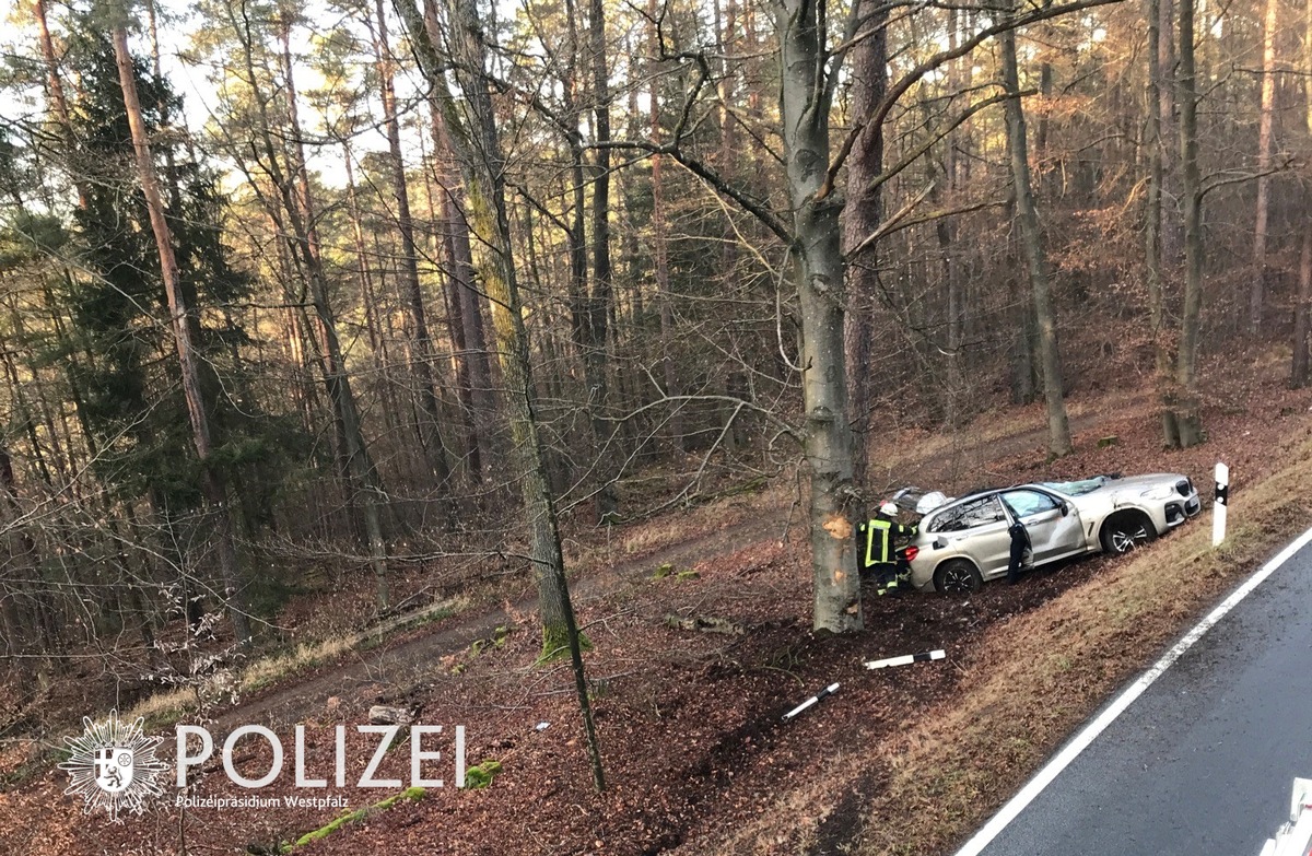 POL-PPWP: Überholmanöver führt zu Unfall