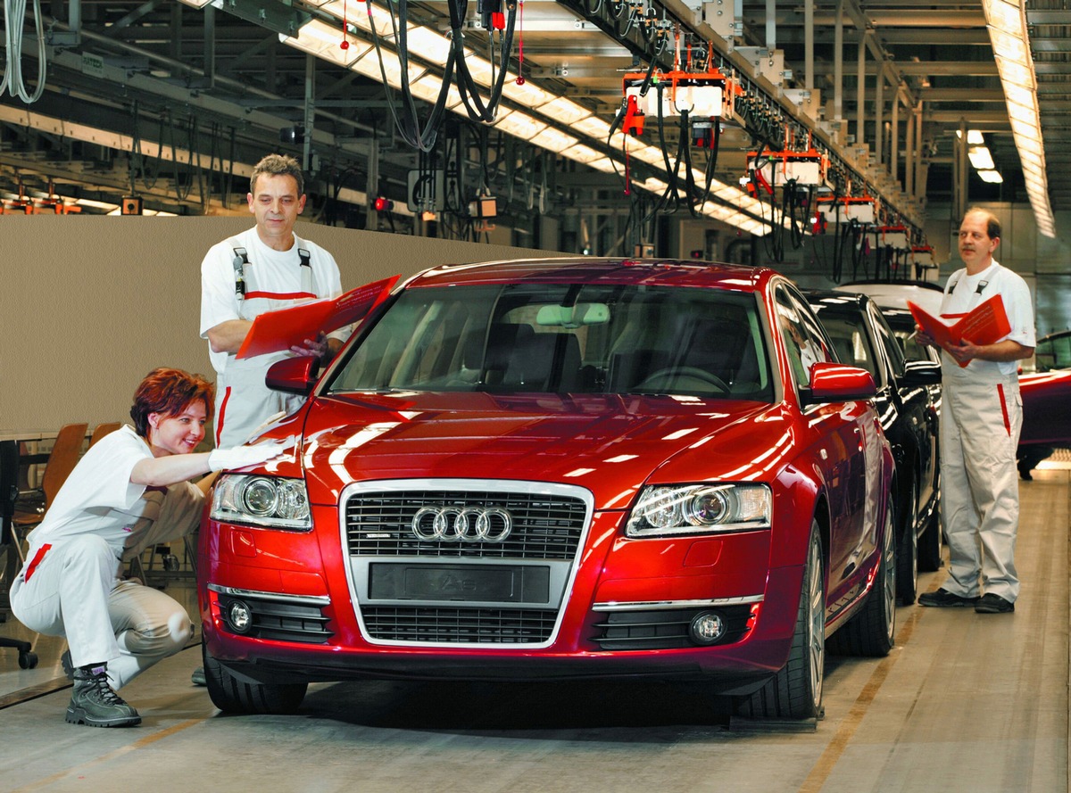 Important changeover at Neckarsulm plant: Audi starts production of the new A6 limousine