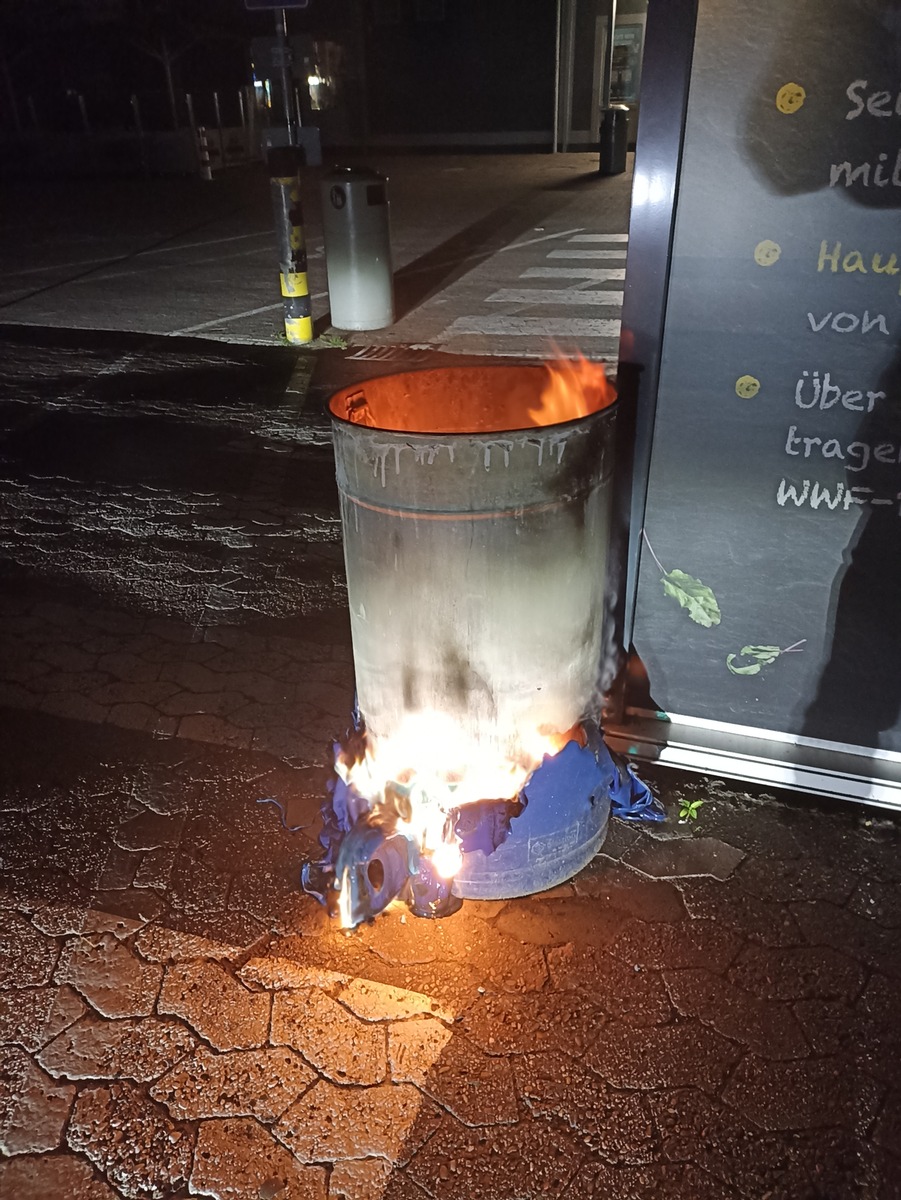 POL-HM: Vier Brandstiftungen in der Nordstadt - Polizei sucht Zeugen!