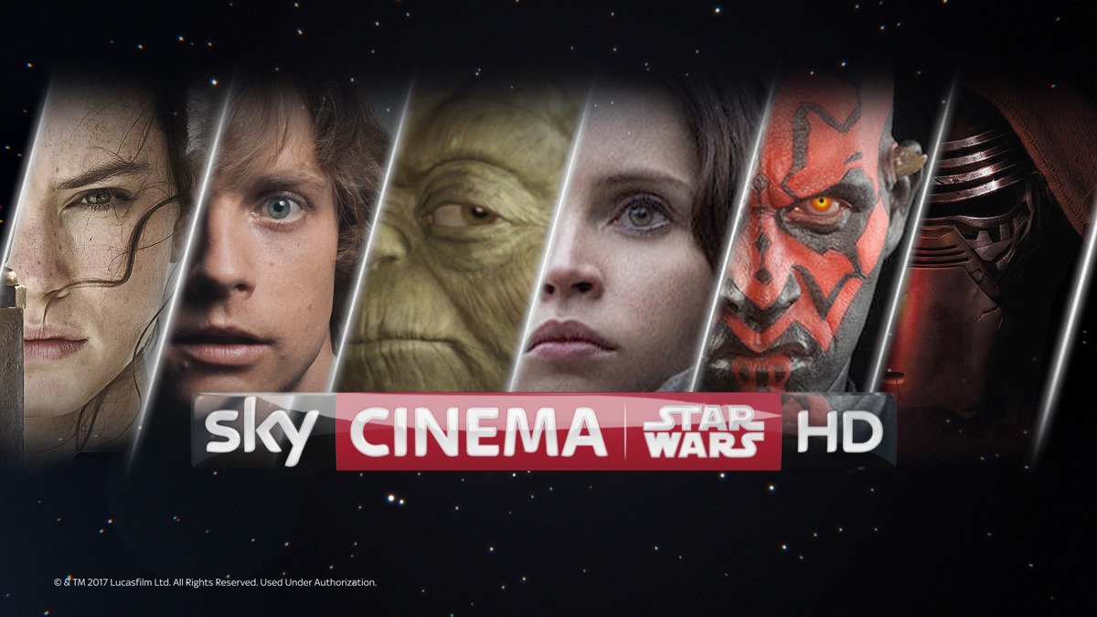 Die Macht ist wieder mit Sky: &quot;Sky Cinema Star Wars  HD&quot; ab Montag